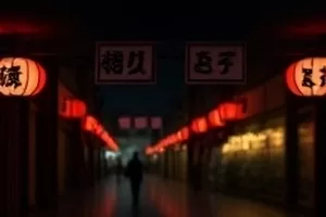 《四月回声》毕业典礼场景，礼堂外洒满光的走廊